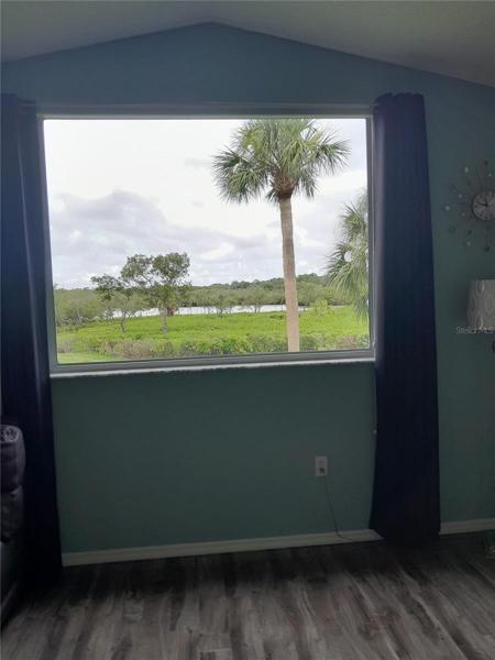 Picture window in family room