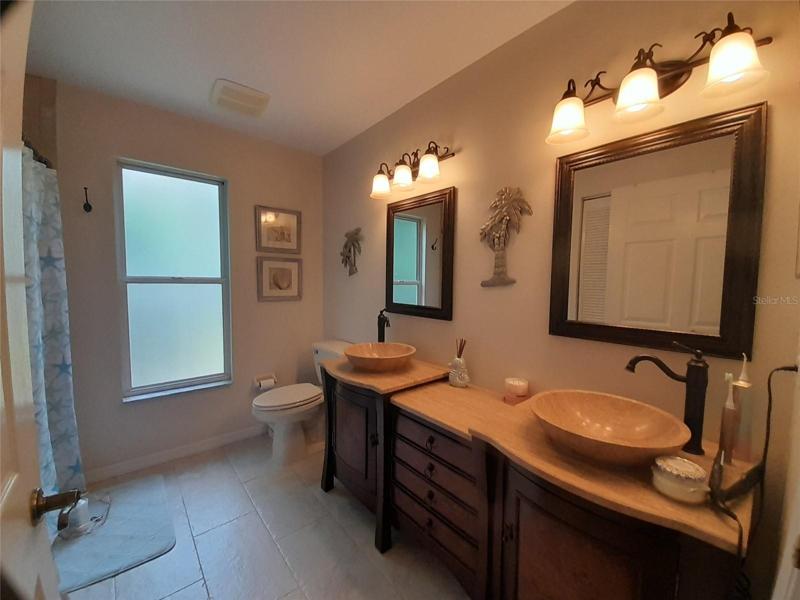 Hall bath