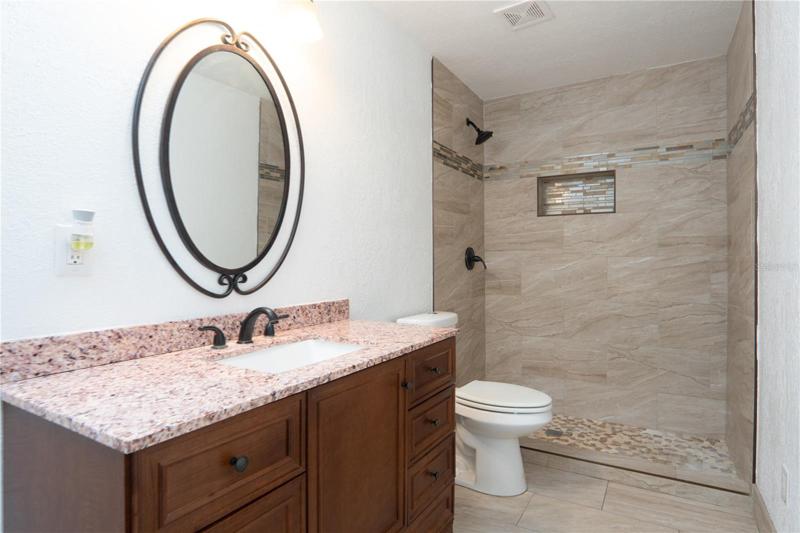 Bathroom with shower