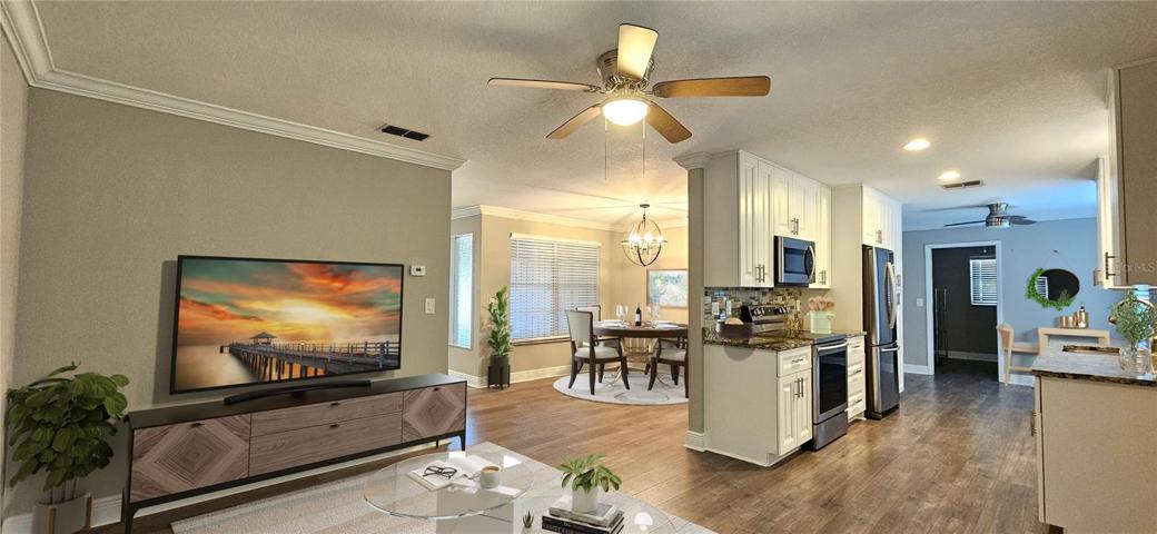 Cozy living area