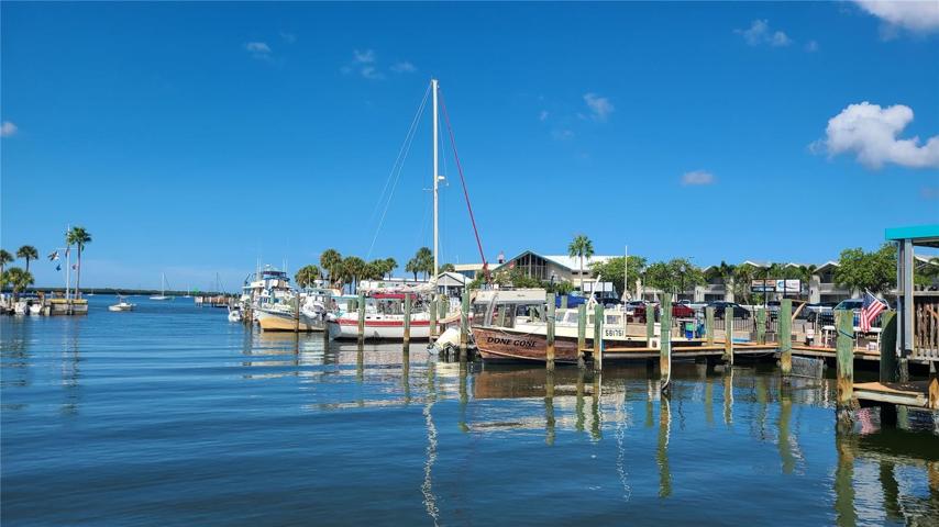 Marina on the Gulf of Mexico