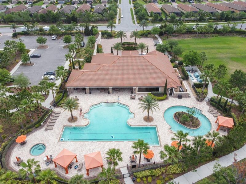 Community pool and spa