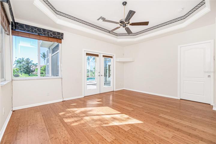 primary bedroom without furnishings