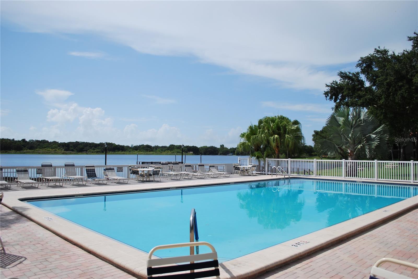 community lakefront pool