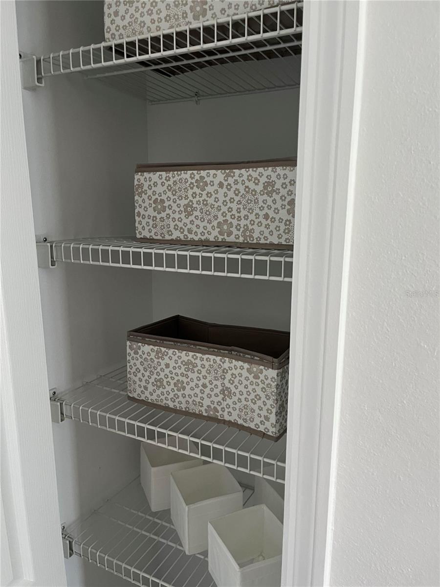 MASTER LINEN CLOSET
