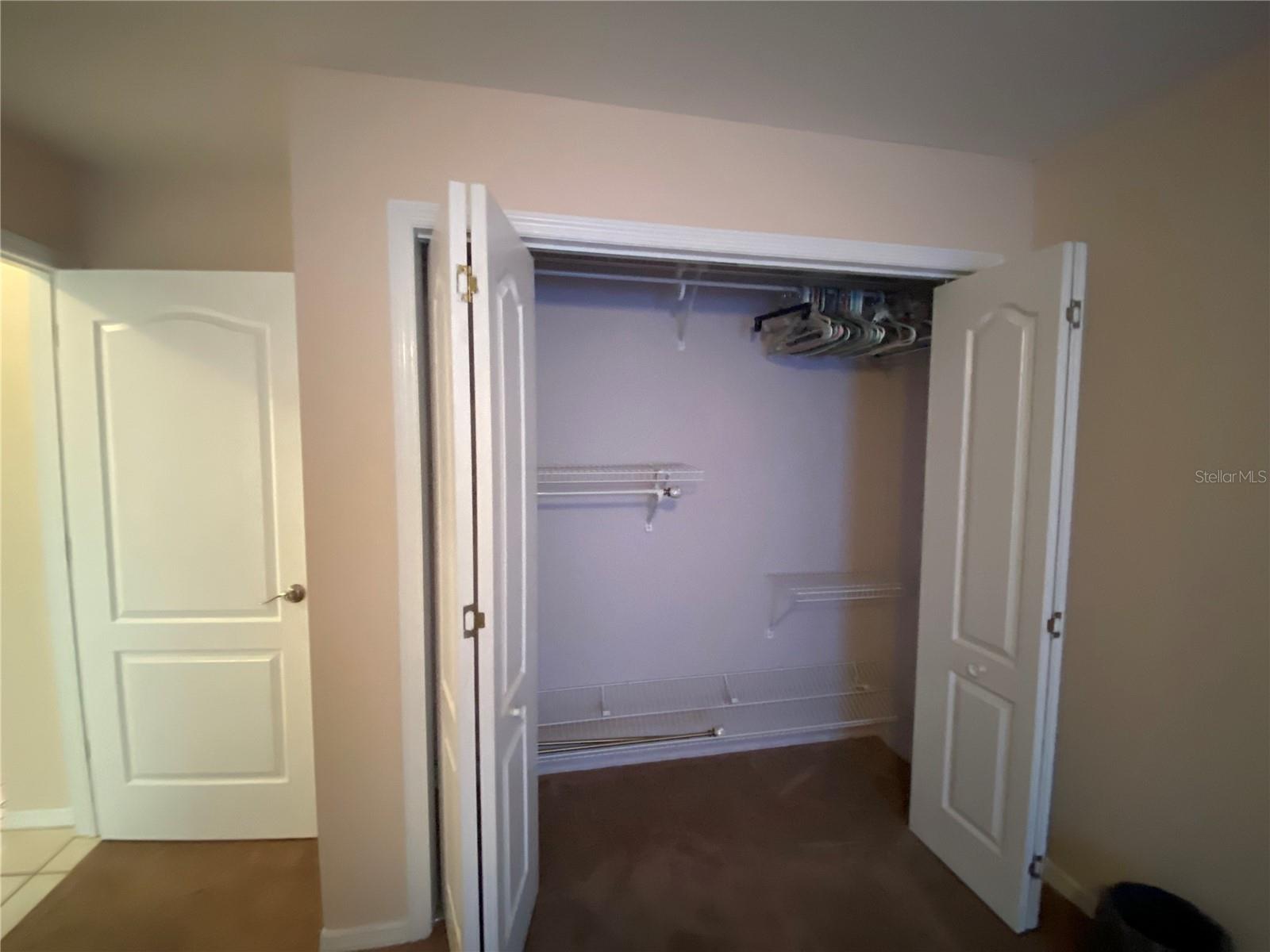Bedroom #2 closet