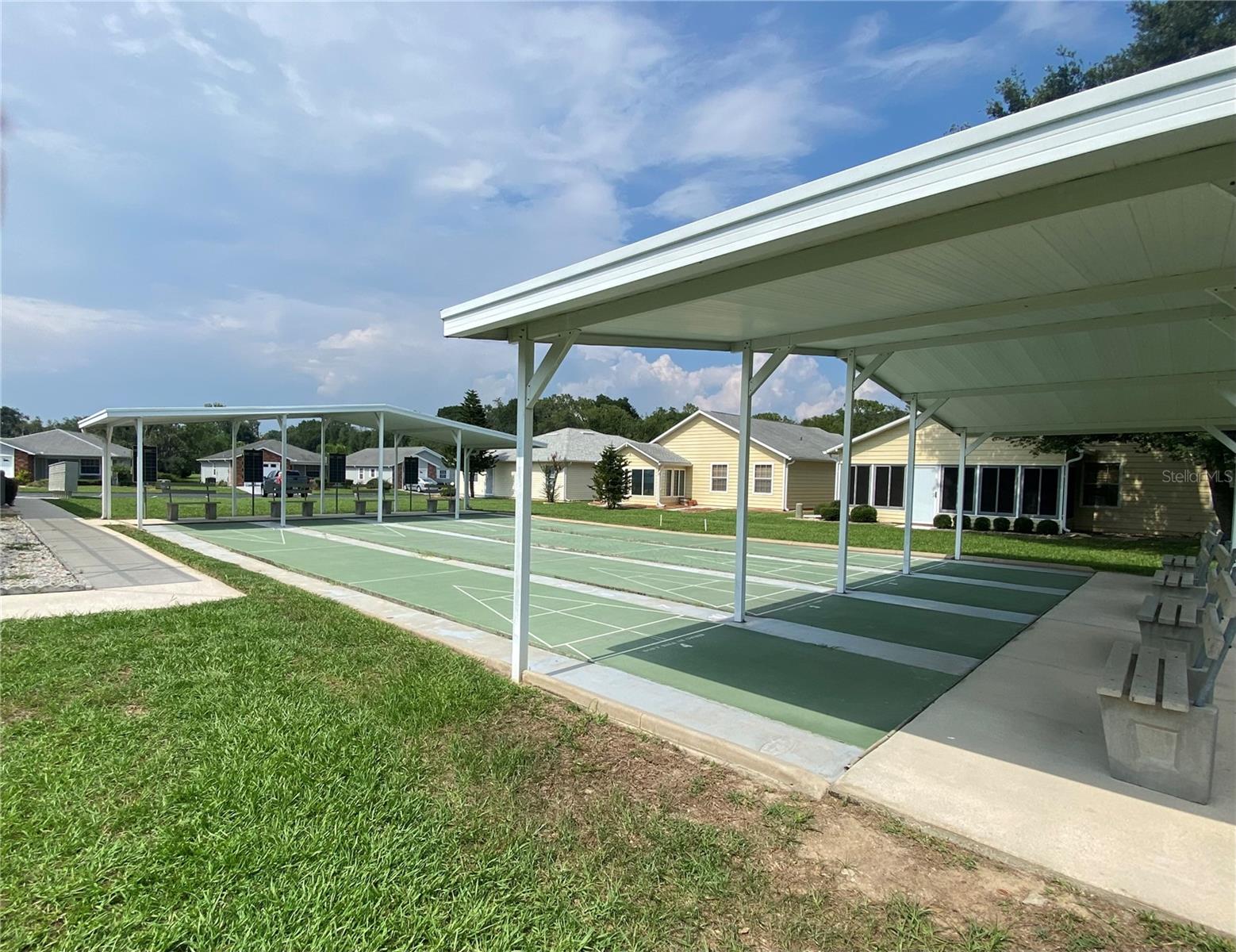 Clubhouse shuffleboard