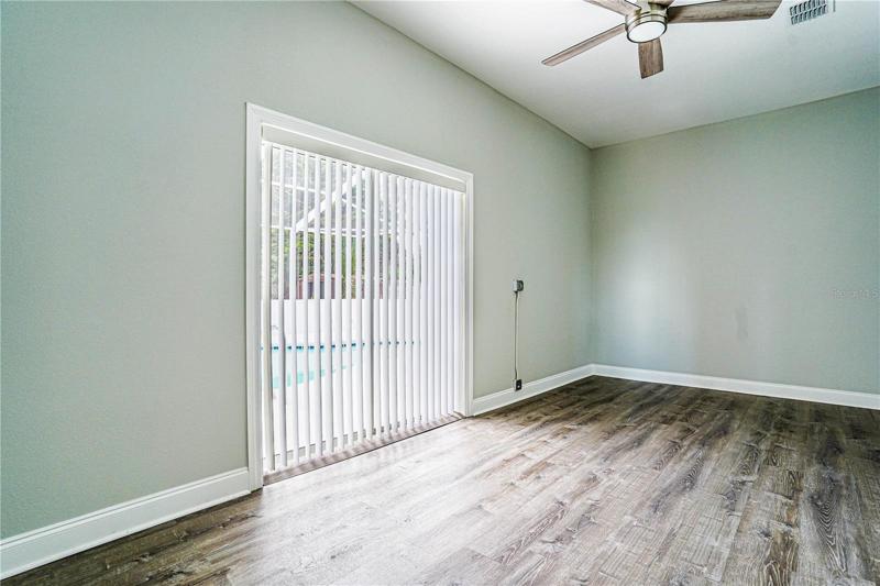 bedroom / game room