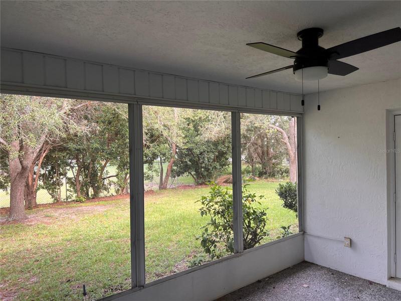 screened lanai