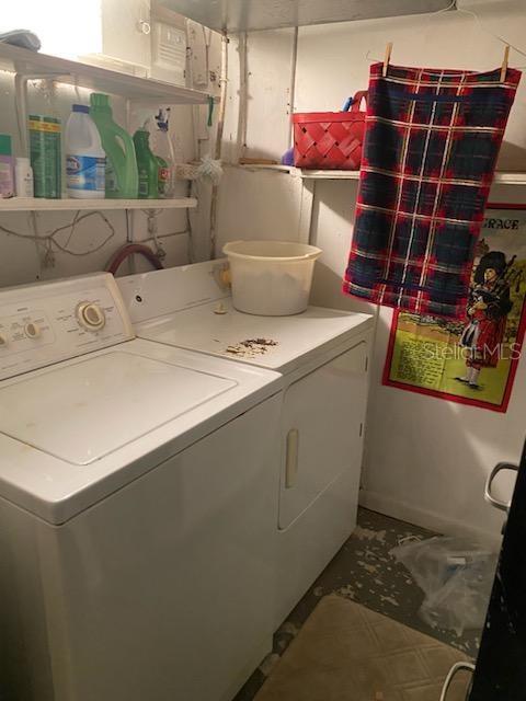 INSIDE LAUNDRY ROOM