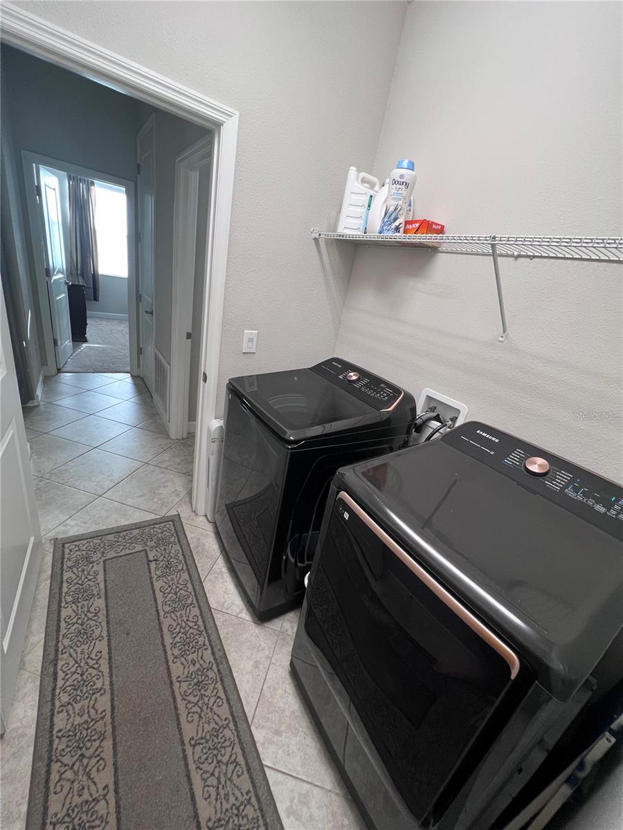 Laundry Room off Garage