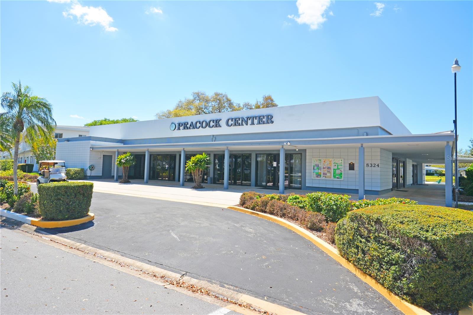 the Recreation Complex, with stage, huge auditorium, fitness area, billiards, lending library, game tables