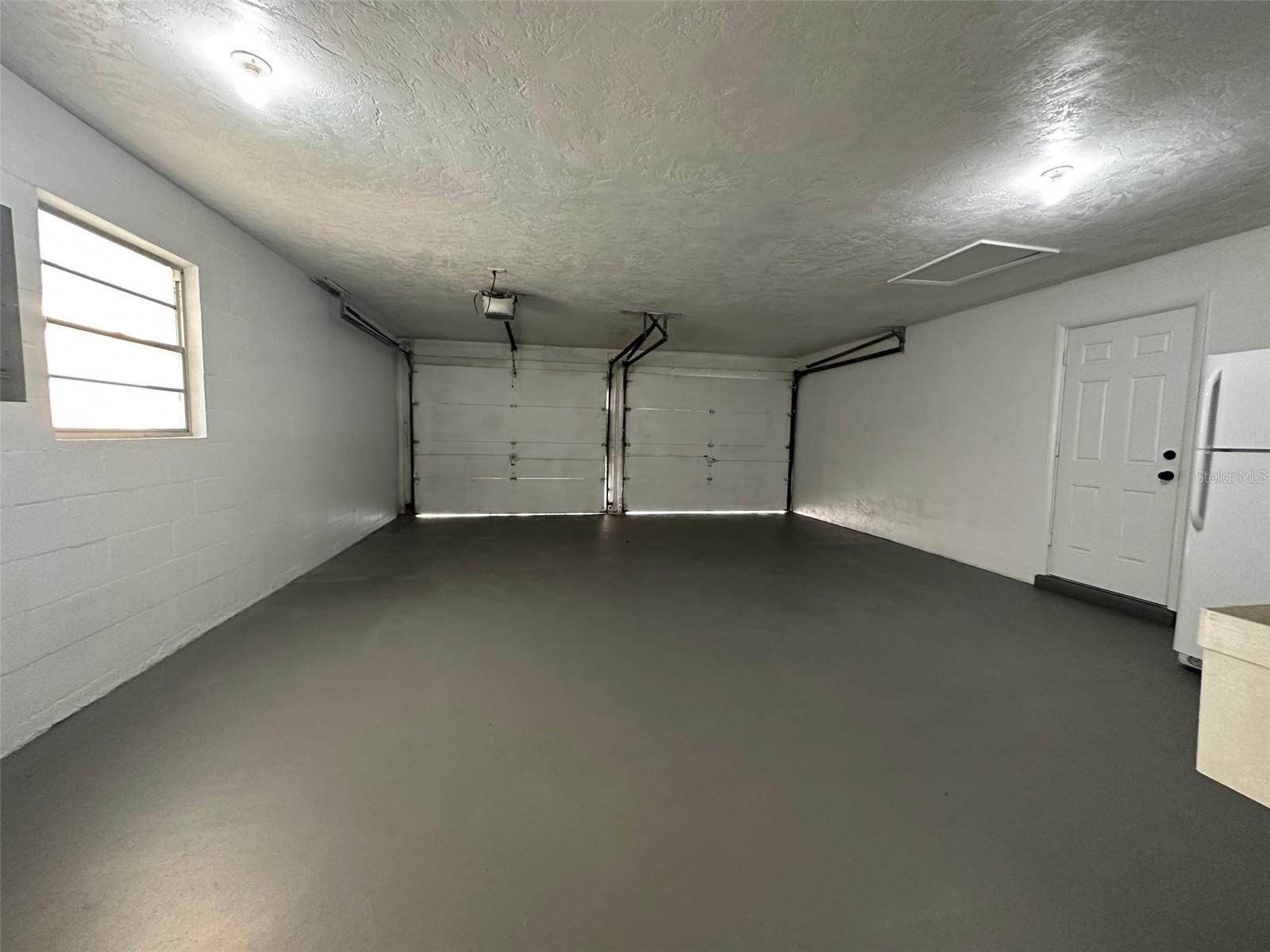 Clean Spacious 2 car Garage