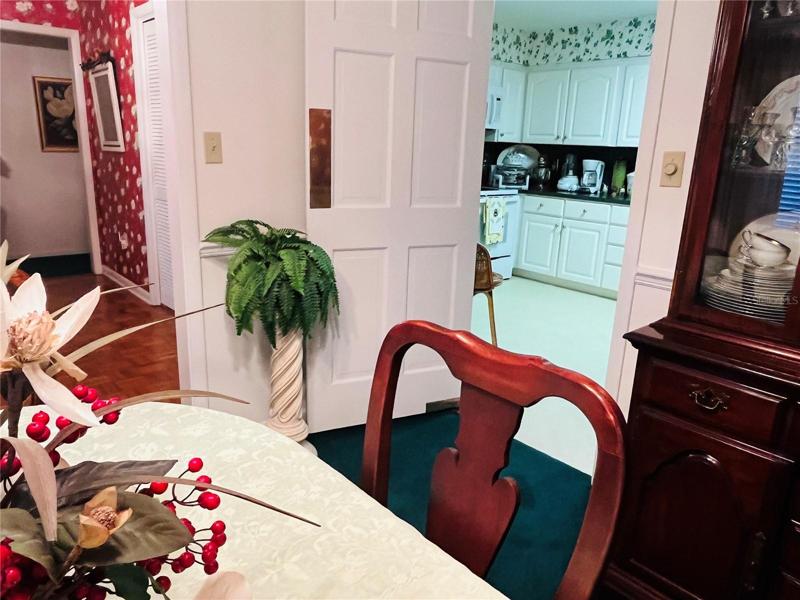 Dining Room (looking to foyer and kitchen)