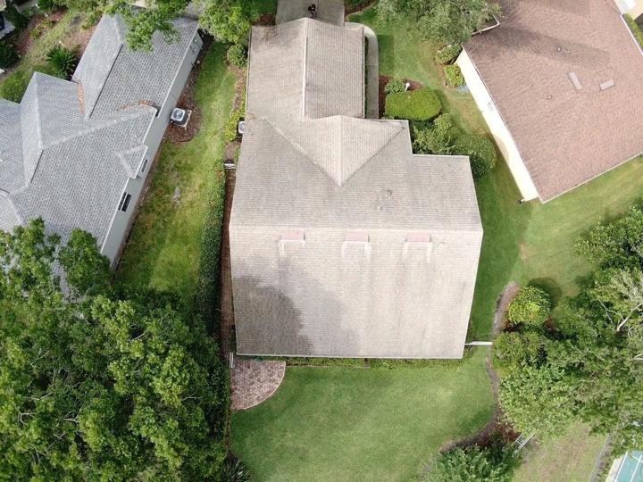 Aerial Shot of house