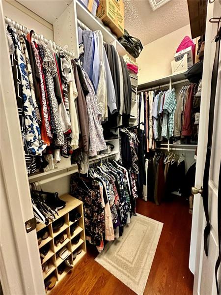Master Bedroom Walk In Closet with Organizer