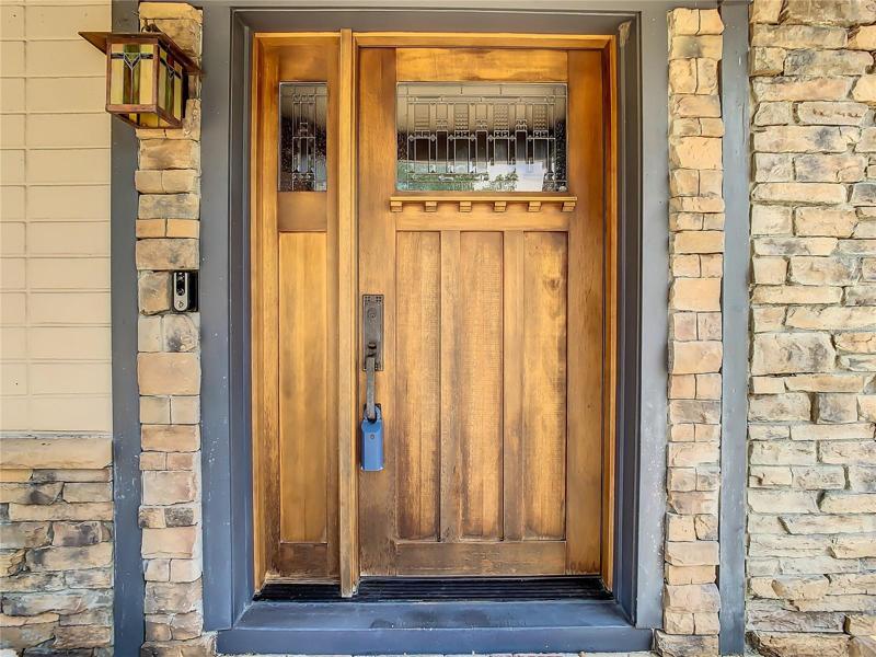 You feel the love from the time you walk through this captivating front door!