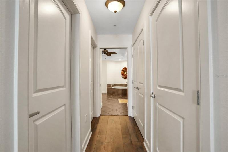 Walk-in closets in Primary bedroom