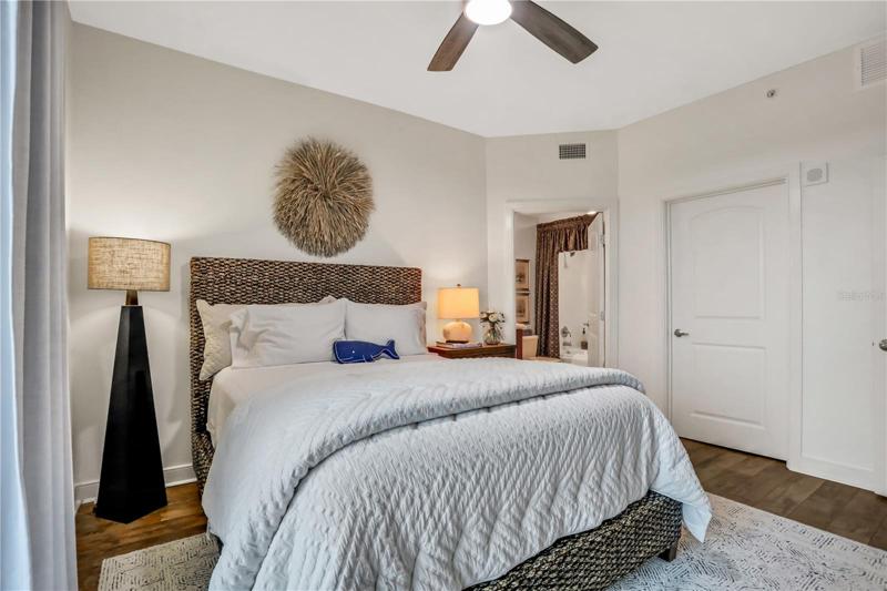 Guest bedroom on the west wing