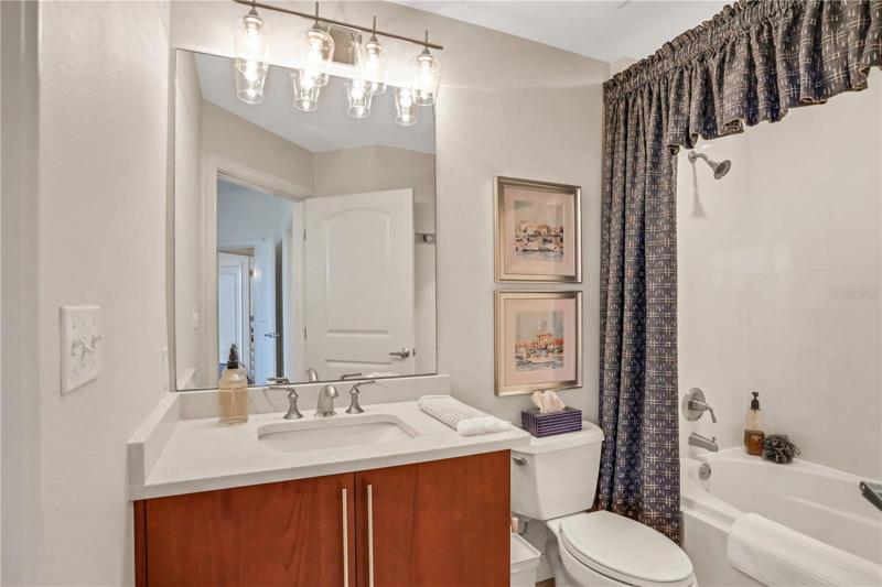 Ensuite in guest bedroom