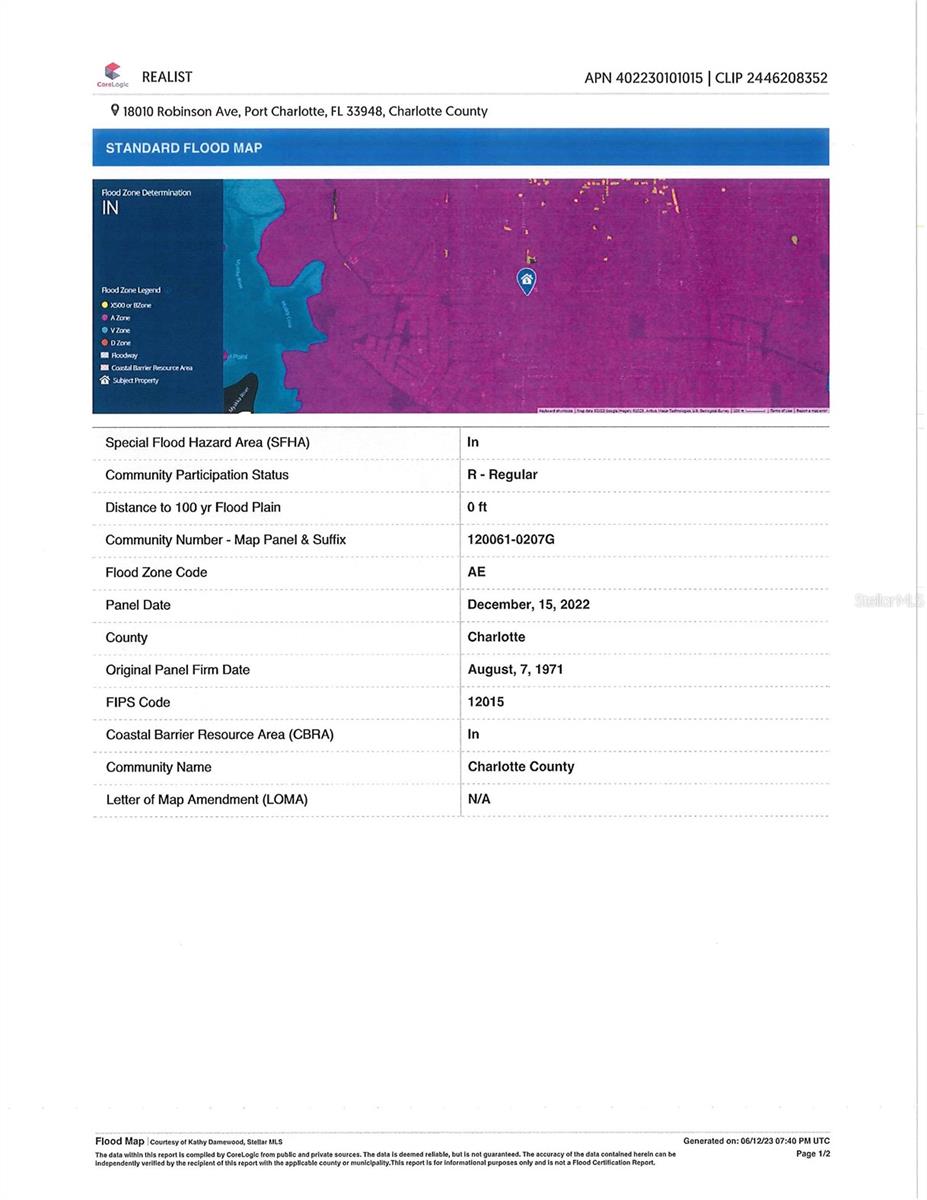 Flood Map-18010 Robinson Ave