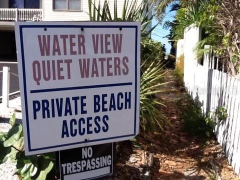 Private Beach Access