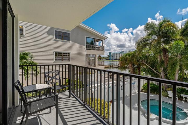 Morning sunrises of Intracoastal waters from your balcony.