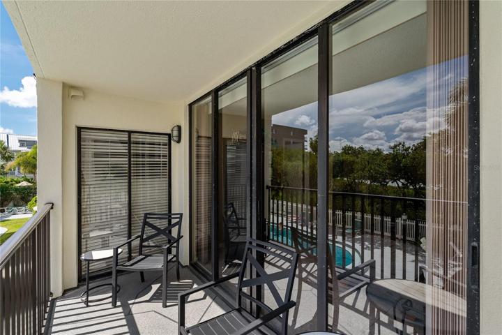 Private balcony from owners' suite or FR.
