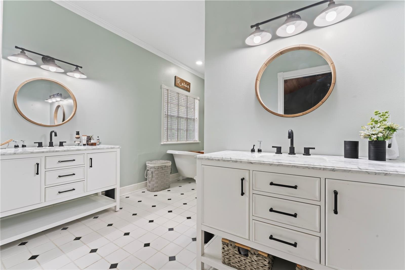 Duel Separate Sink Vanities