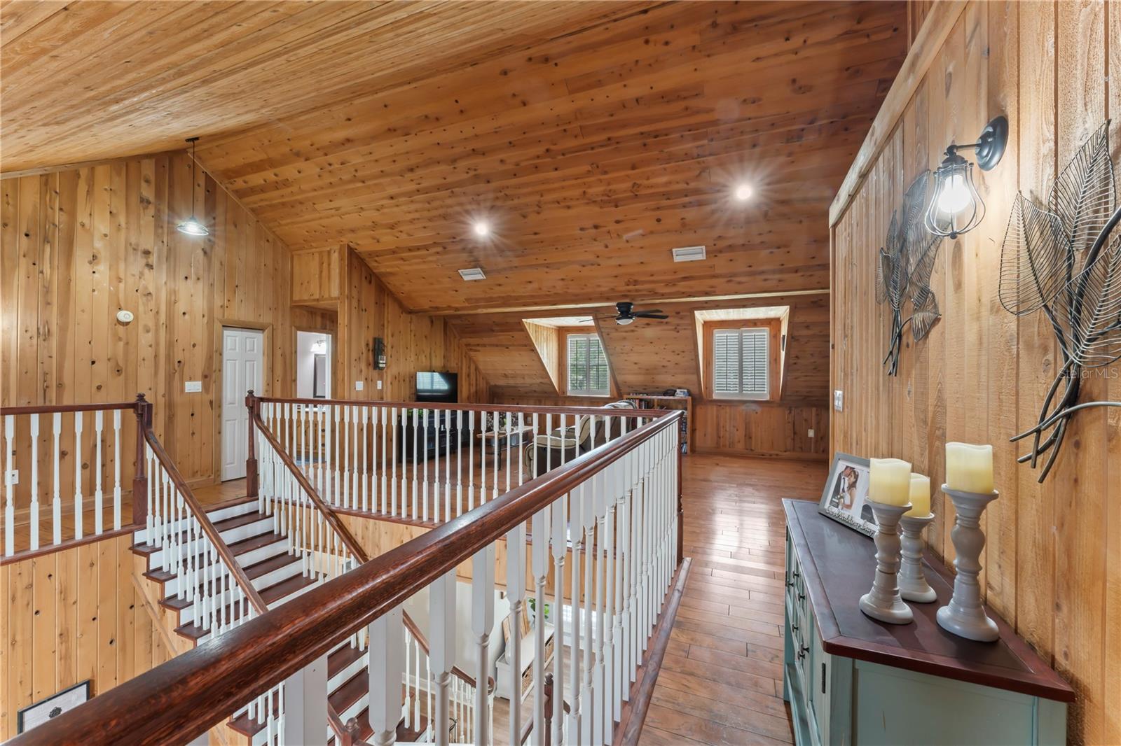 Loft with Cedar Siding
