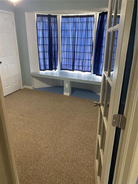 second bedroom with large walk in closet