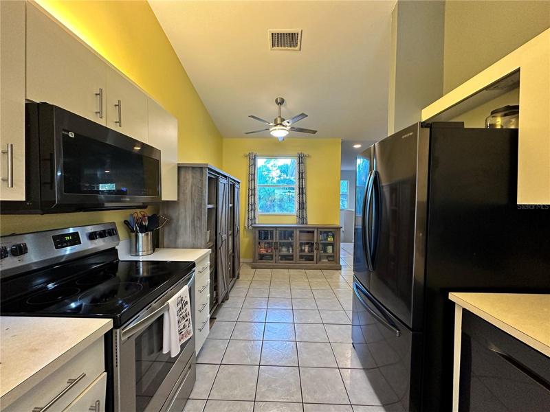 Black Stainless Steel appliances