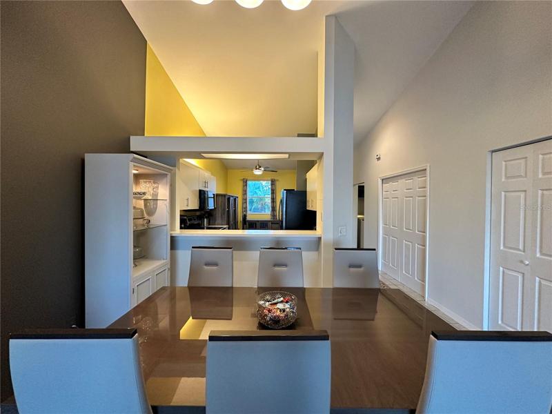 Dining Room into Kitchen