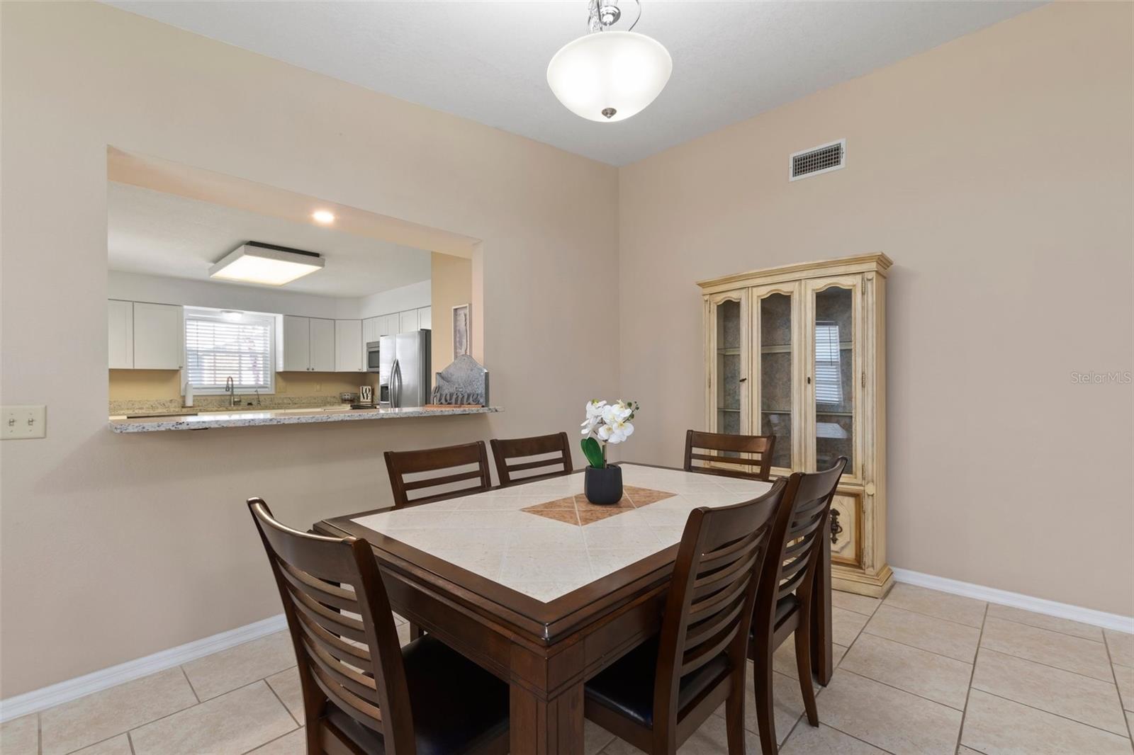 Dining area