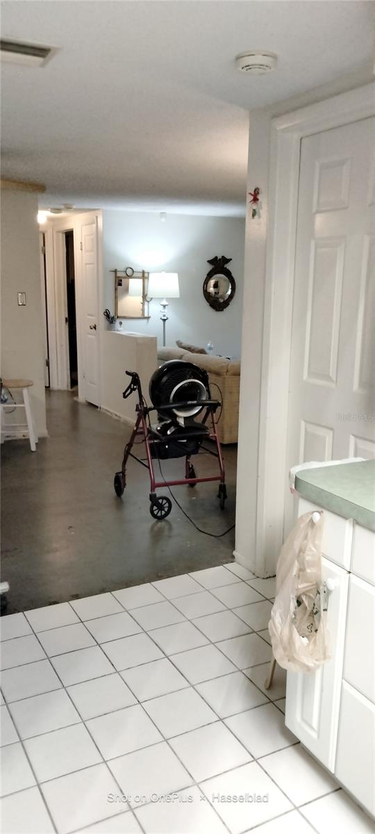 entry into garage and dining