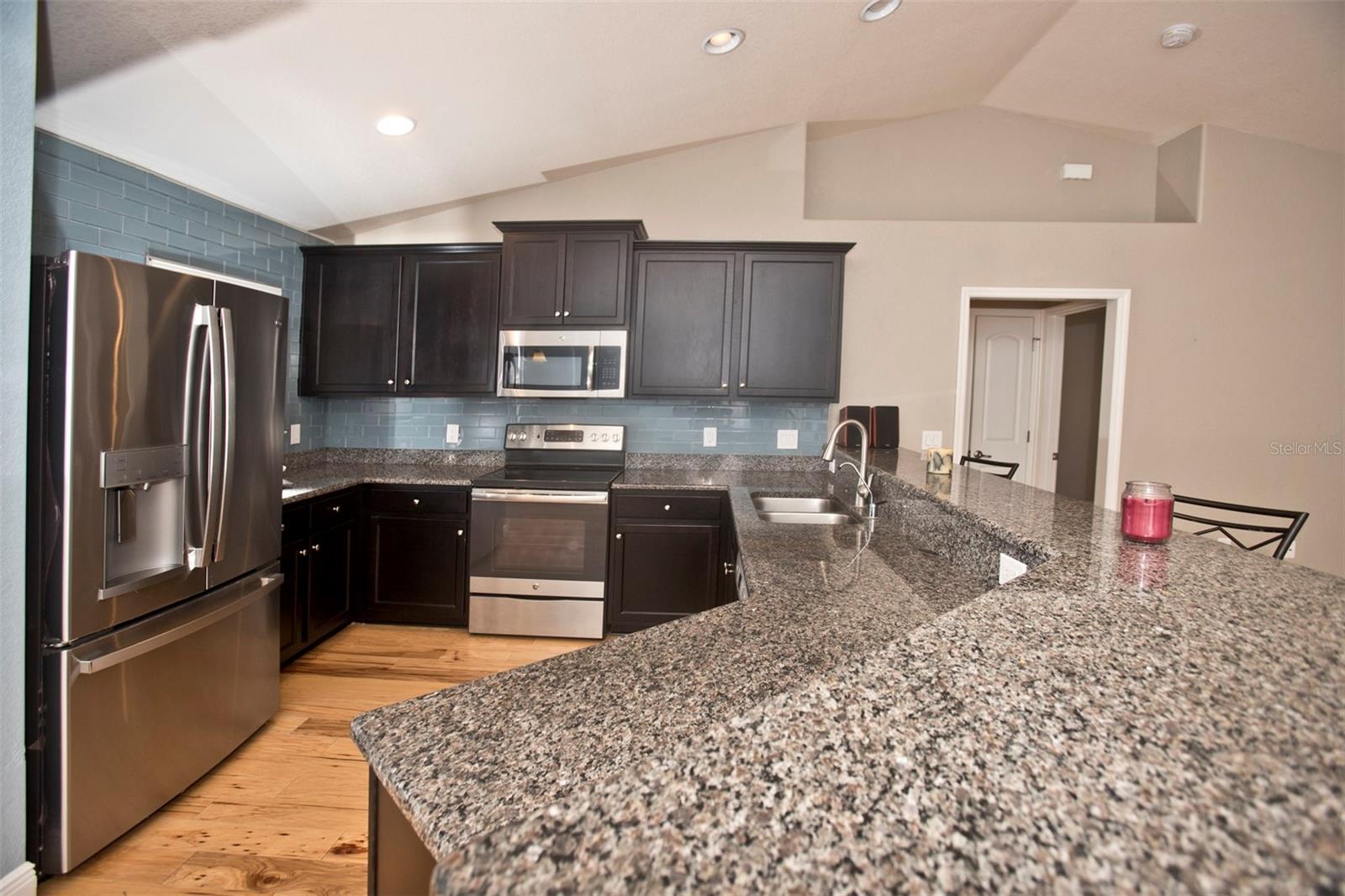 Granite counter tops in Kitchen