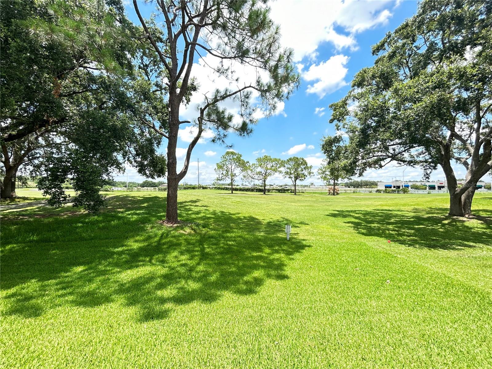 golf course view