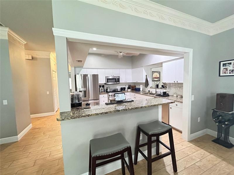 breakfast bar