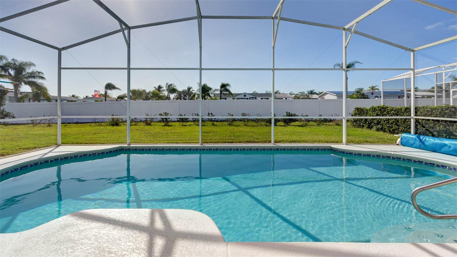 Wow!  South facing pool with no rear neighbors!