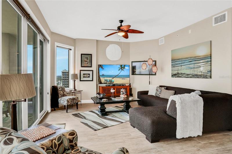 Large open floor plan