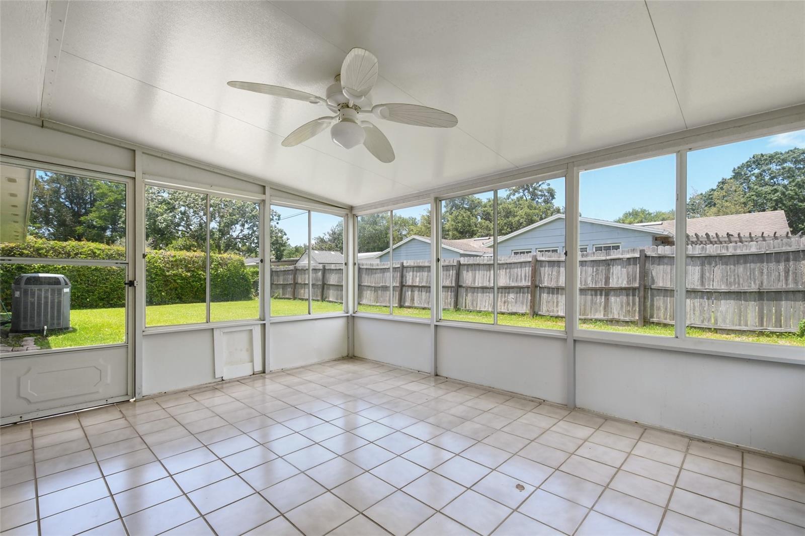 Enclosed Screened Porch