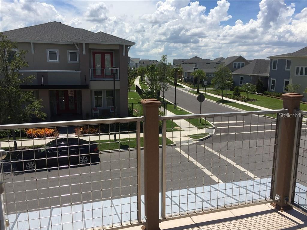 VIEW FROM BALCONY