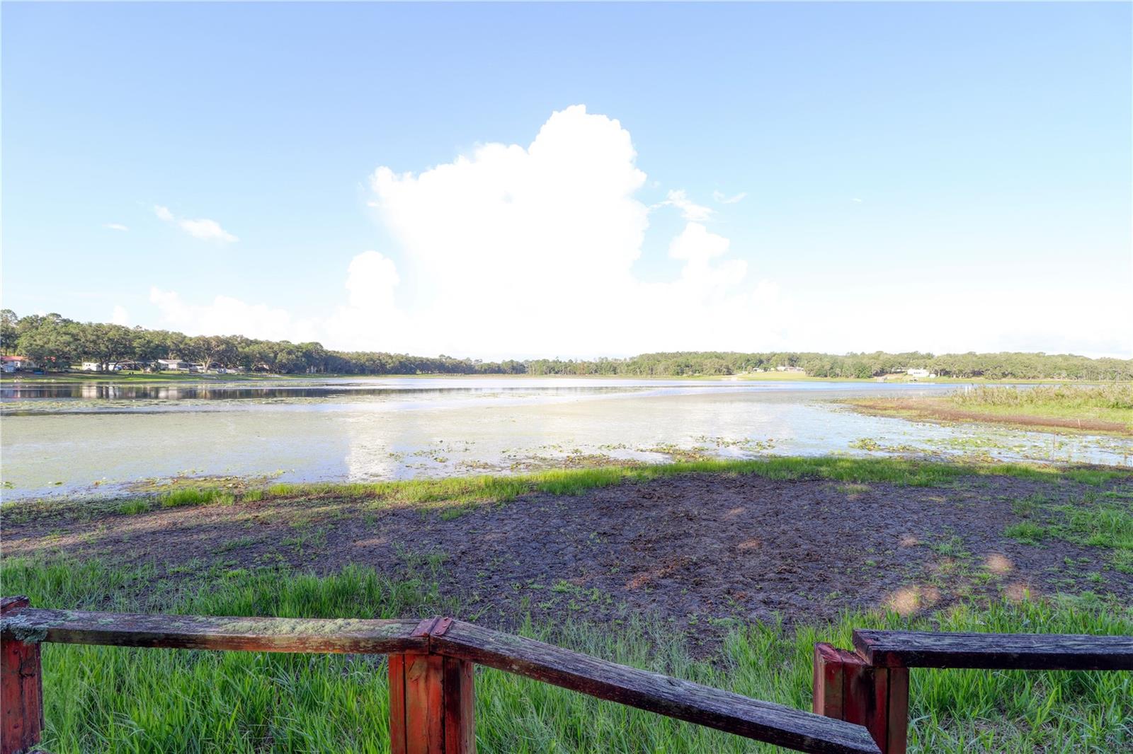 dock - looking towards Lake Tiger