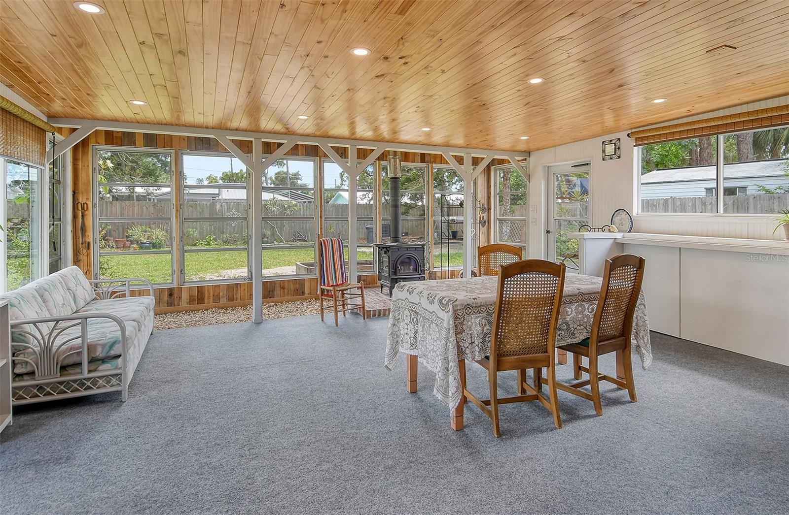 Enclosed Sun room