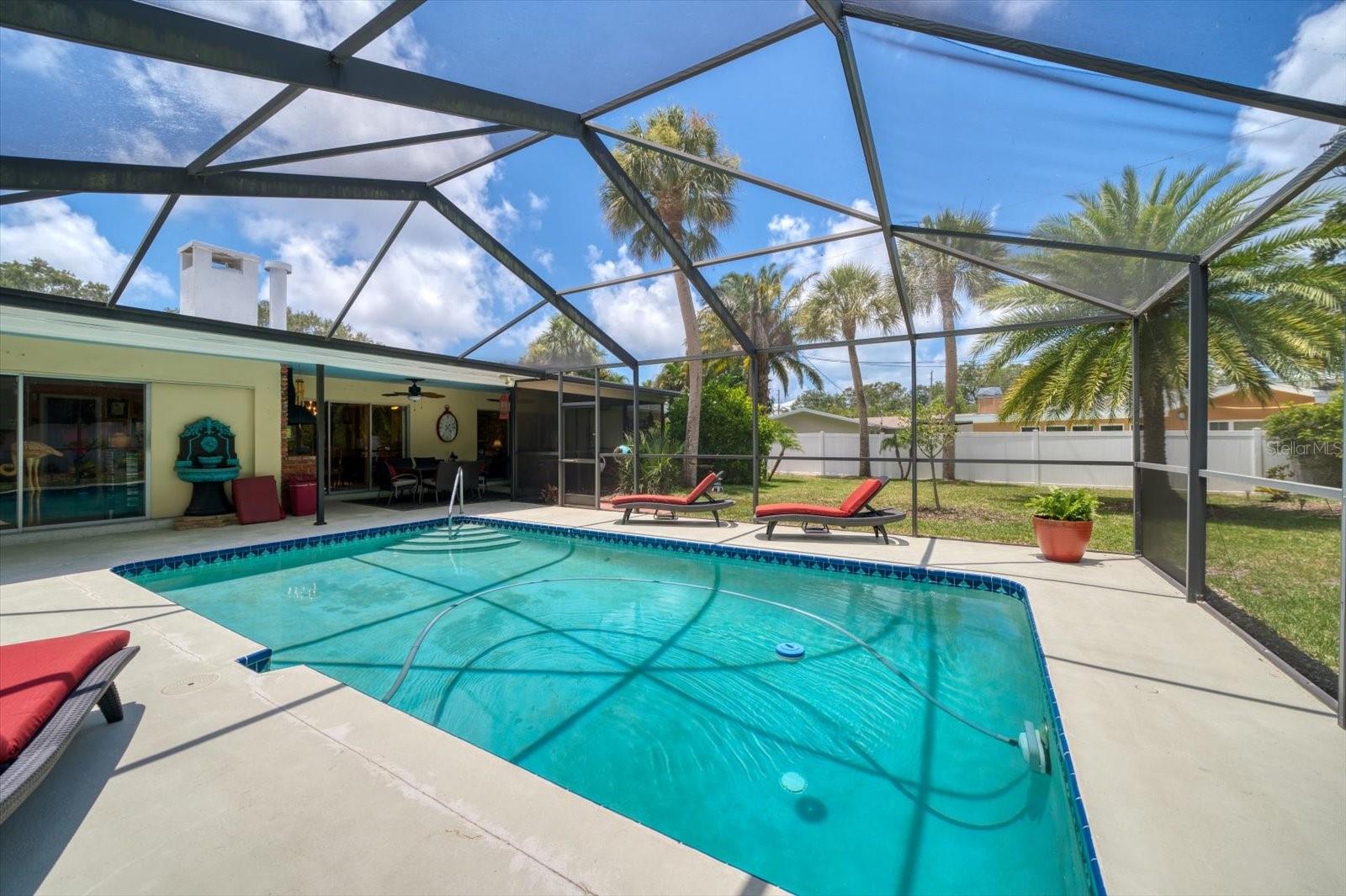 Pool with Screen Enclosure