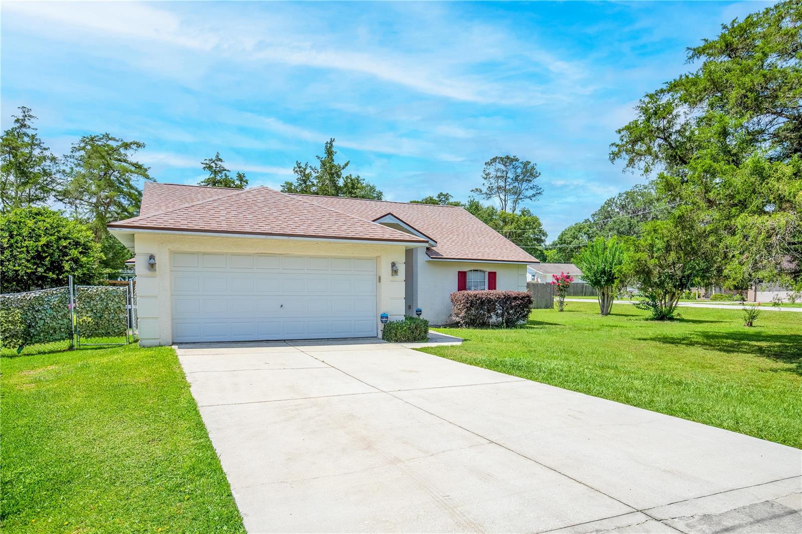 Side View of Home