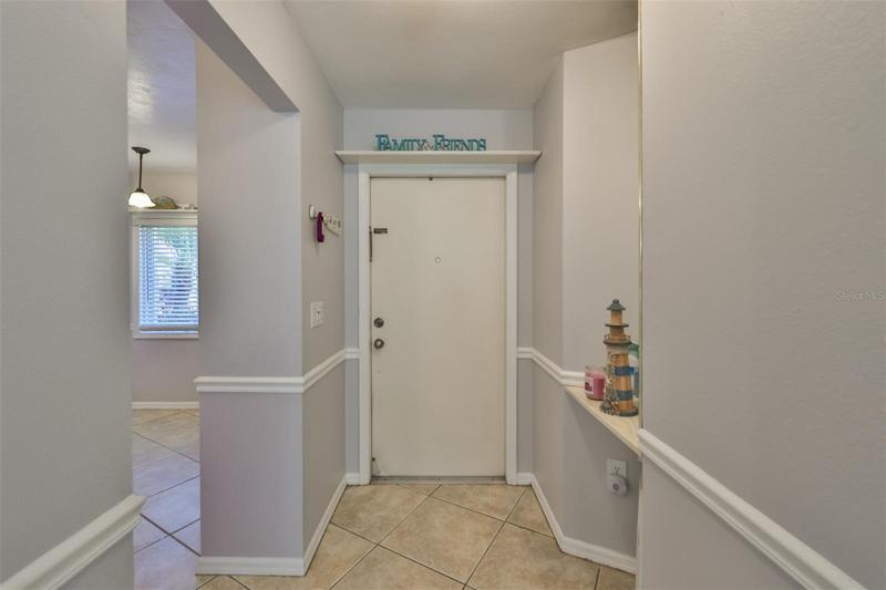 Entry area inside front door.