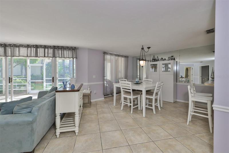 Dining room area