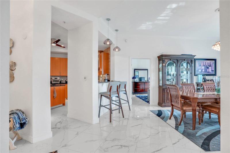 Open floor plan
