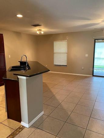 As you enter living area